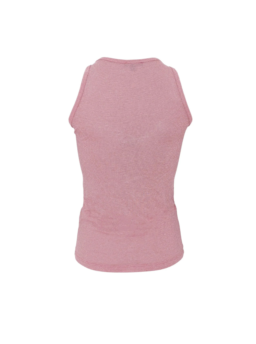 Faye Lurex Vest Top, Rose