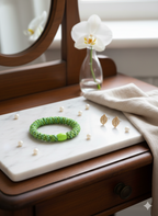 Kally Hair/Bracelet Elastic, Bright Green