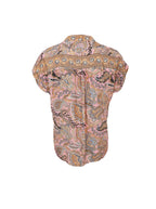 Luna Andrea Short-Sleeved Blouse, Imperial Rose