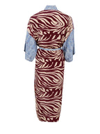 Luna Long Kimono, Royal Berry Mix