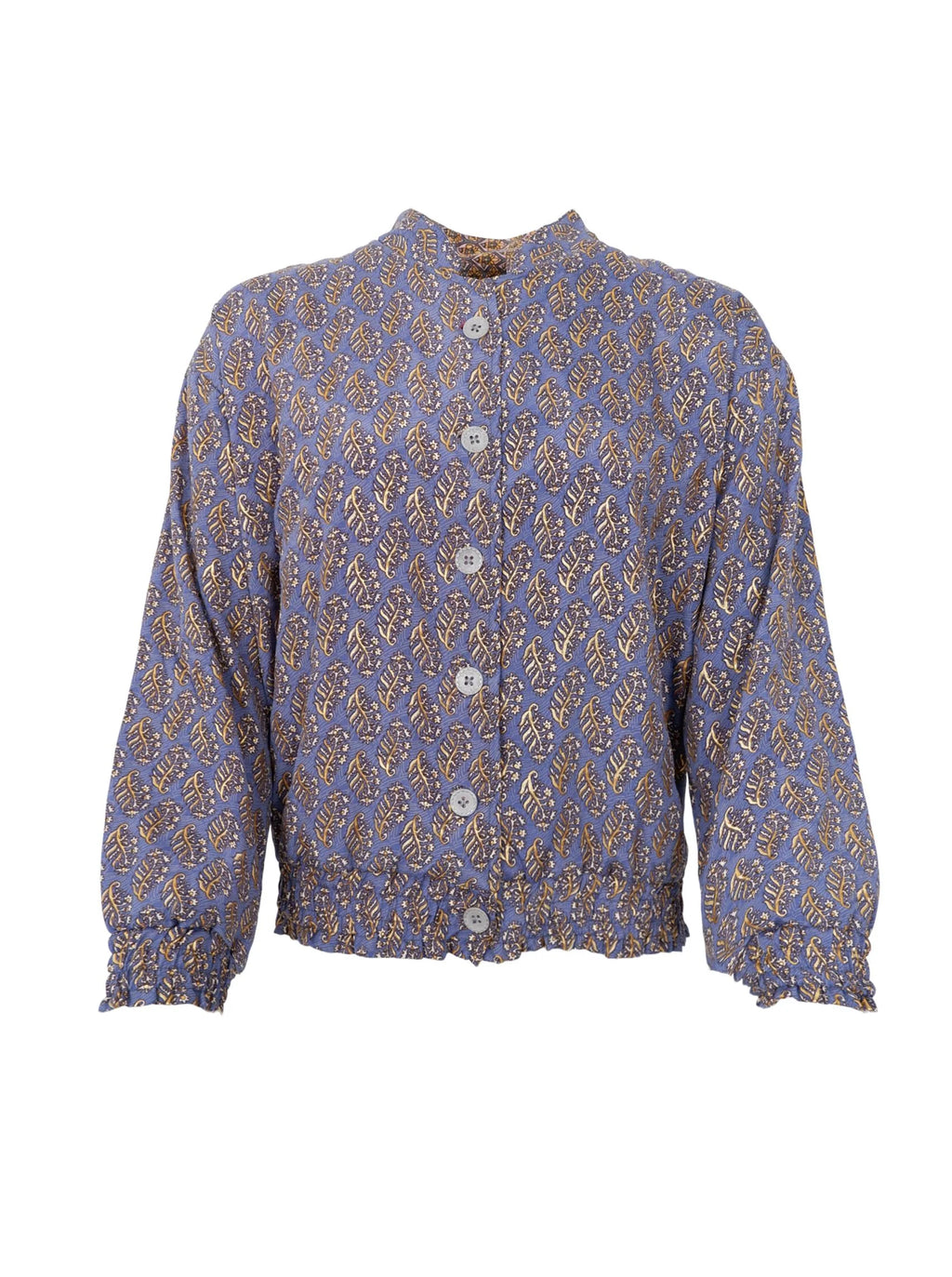Luna Reversible Bomber Jacket, Blue Mist