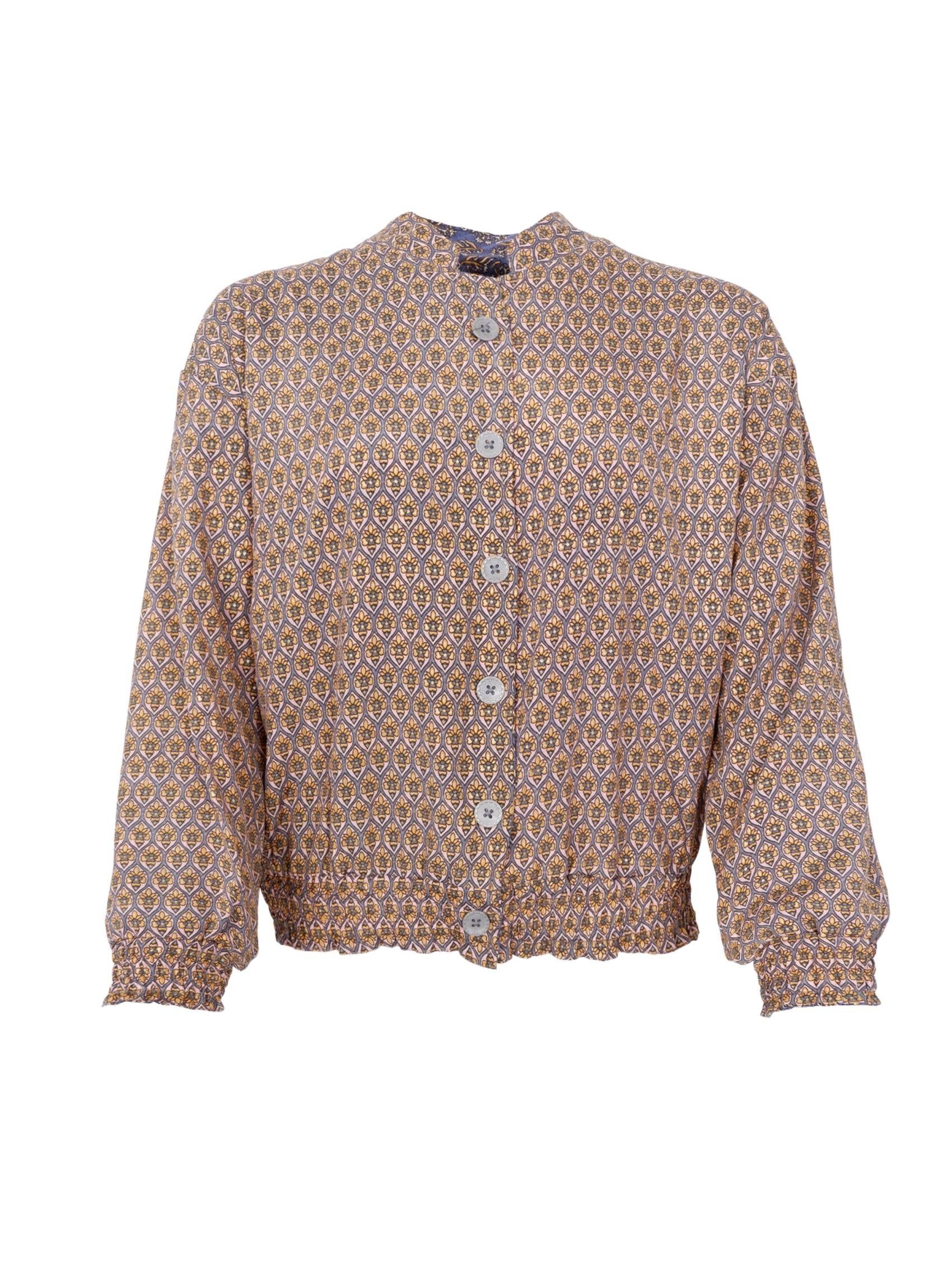 Luna Reversible Bomber Jacket, Blue Mist