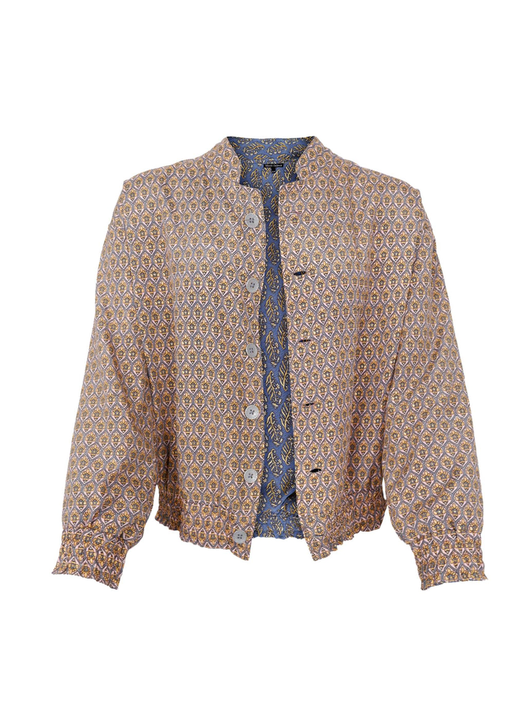 Luna Reversible Bomber Jacket, Blue Mist