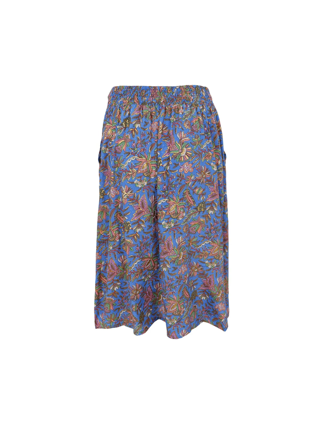 Luna Midi Skirt, Violet Blue