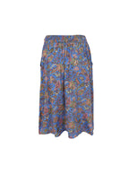 Luna Midi Skirt, Violet Blue