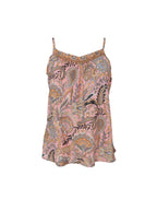 Luna Vea Strap Top, Imperial Rose