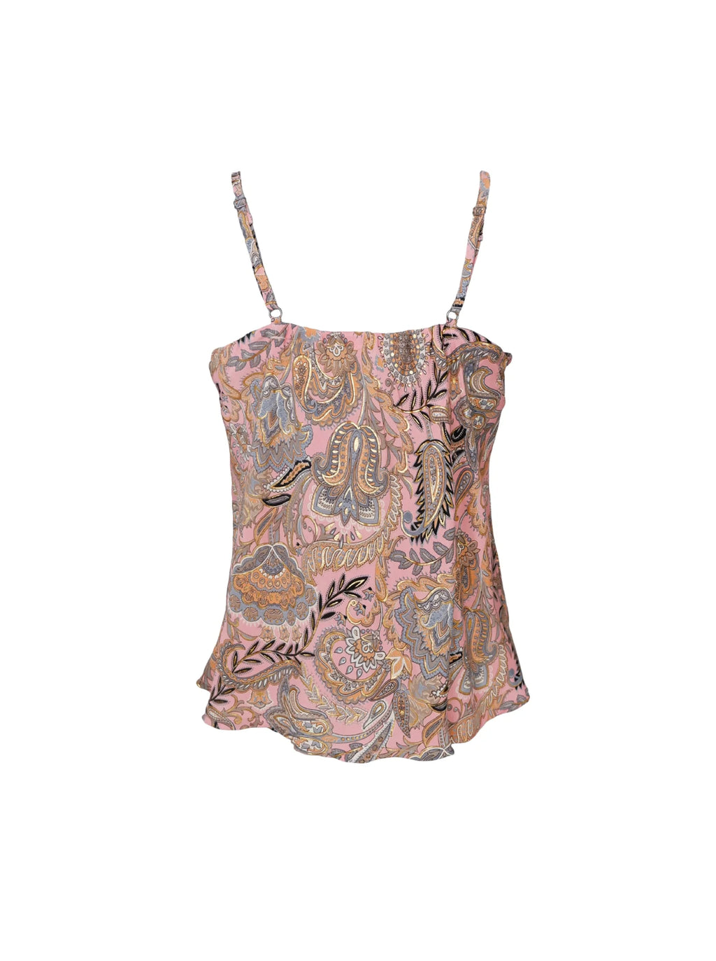Luna Vea Strap Top, Imperial Rose