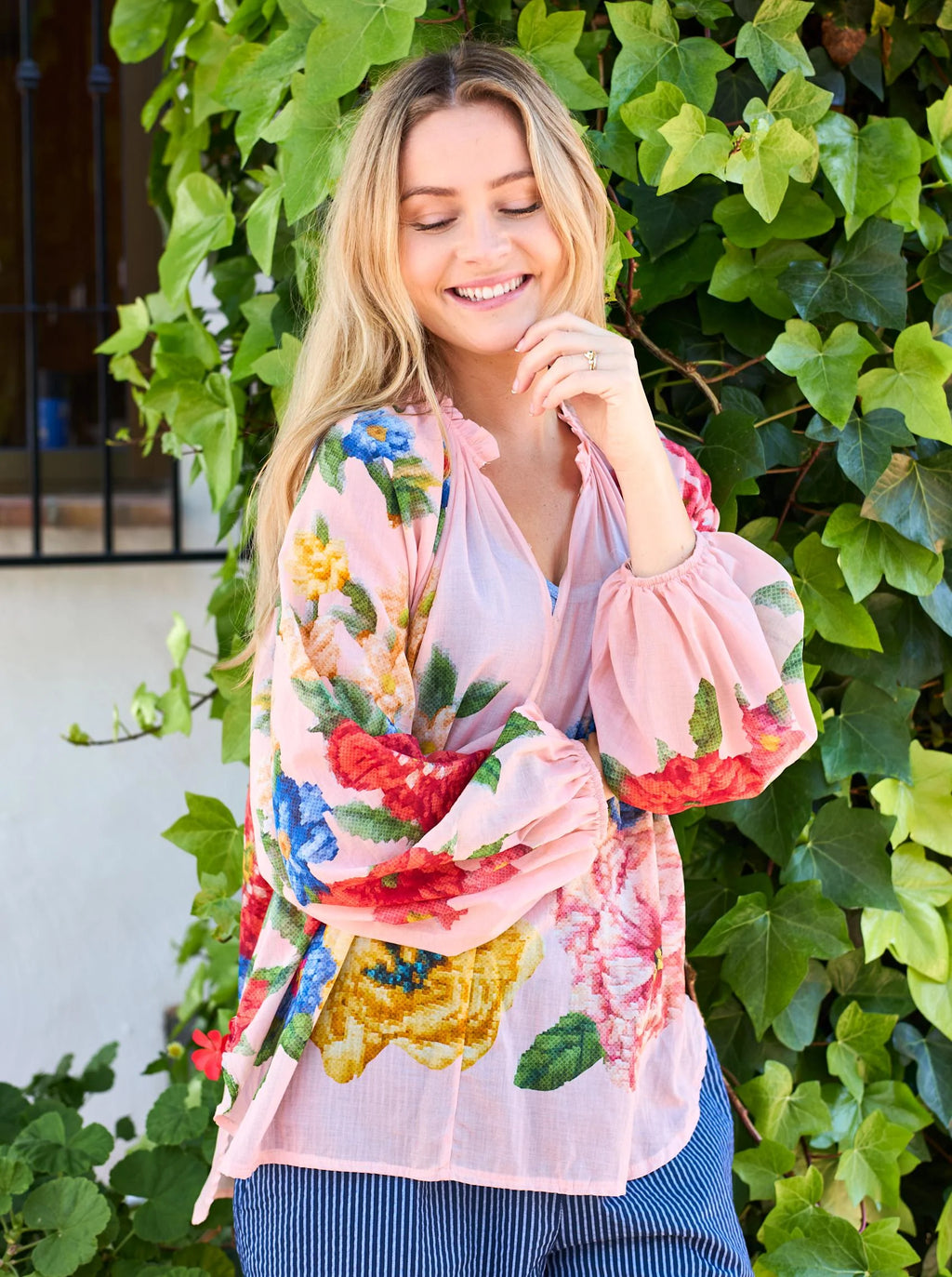 Norma Blouse, Rose