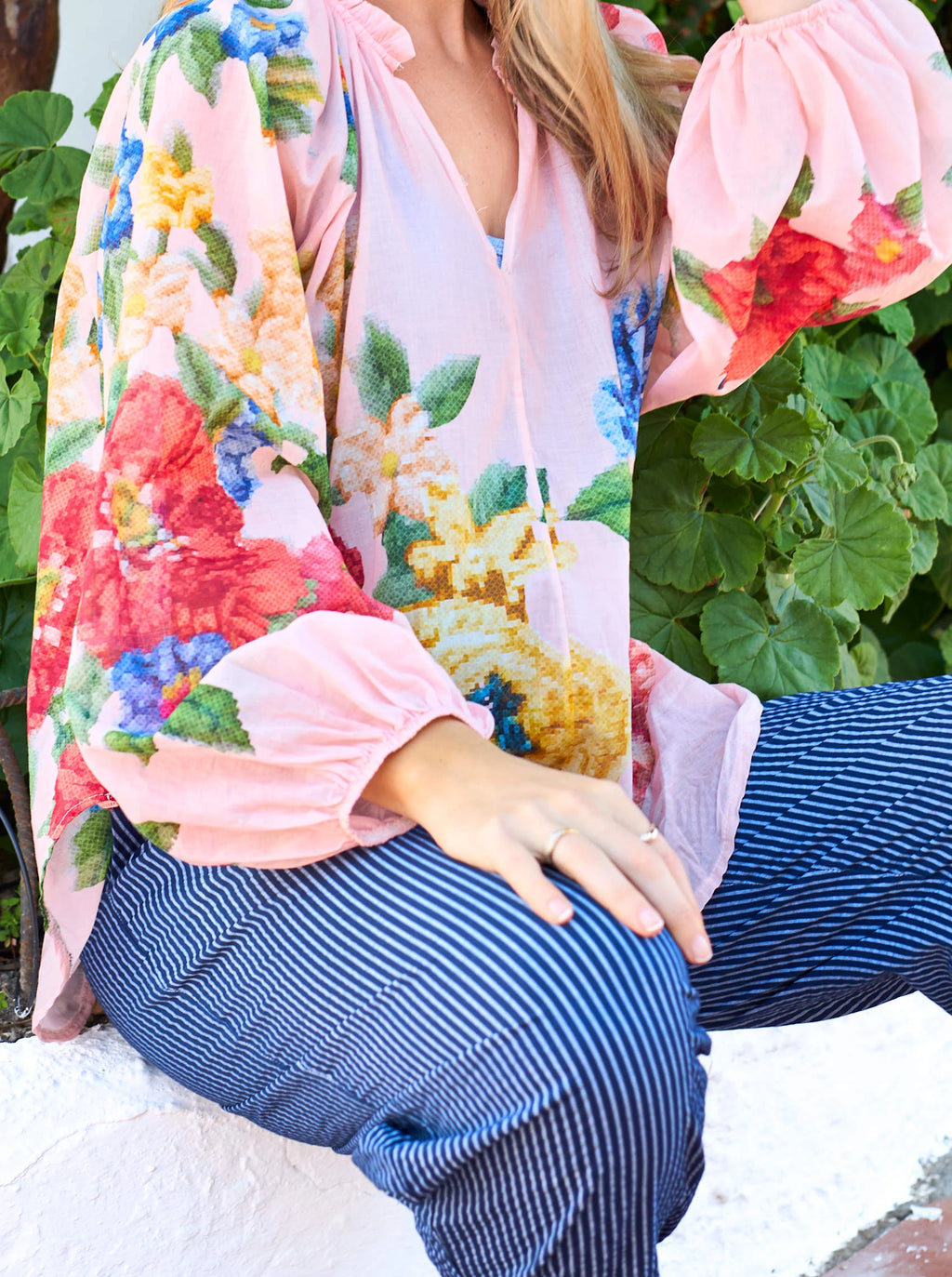 Norma Blouse, Rose