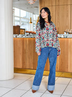 Panama Shirt, Botanic Red