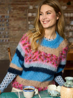 Sophie Striped Jumper, Blue Multi