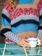 Sophie Striped Jumper, Blue Multi