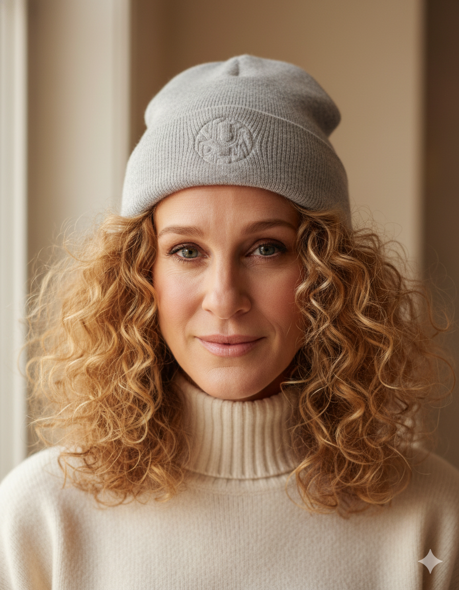 Clarissa Hat, Light Grey