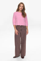 Riette Selma Rib Pullover, Lilac Sachet