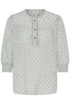 Alexi Blouse, Dusty Olive Mix