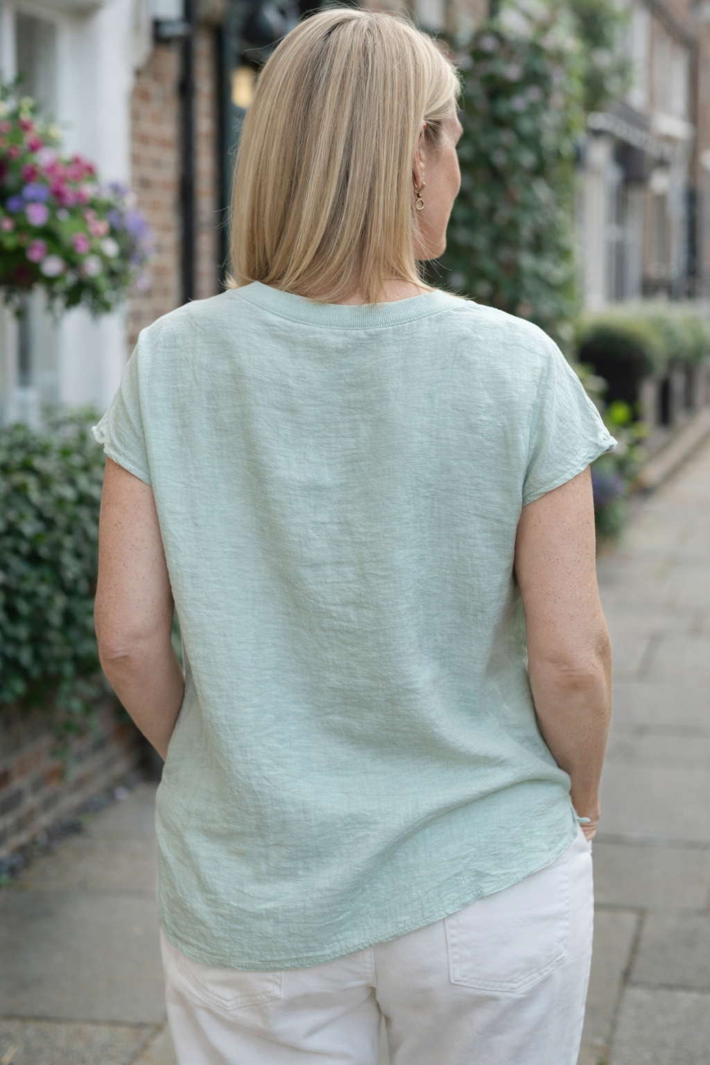Ariana Blouse, Desert Sage