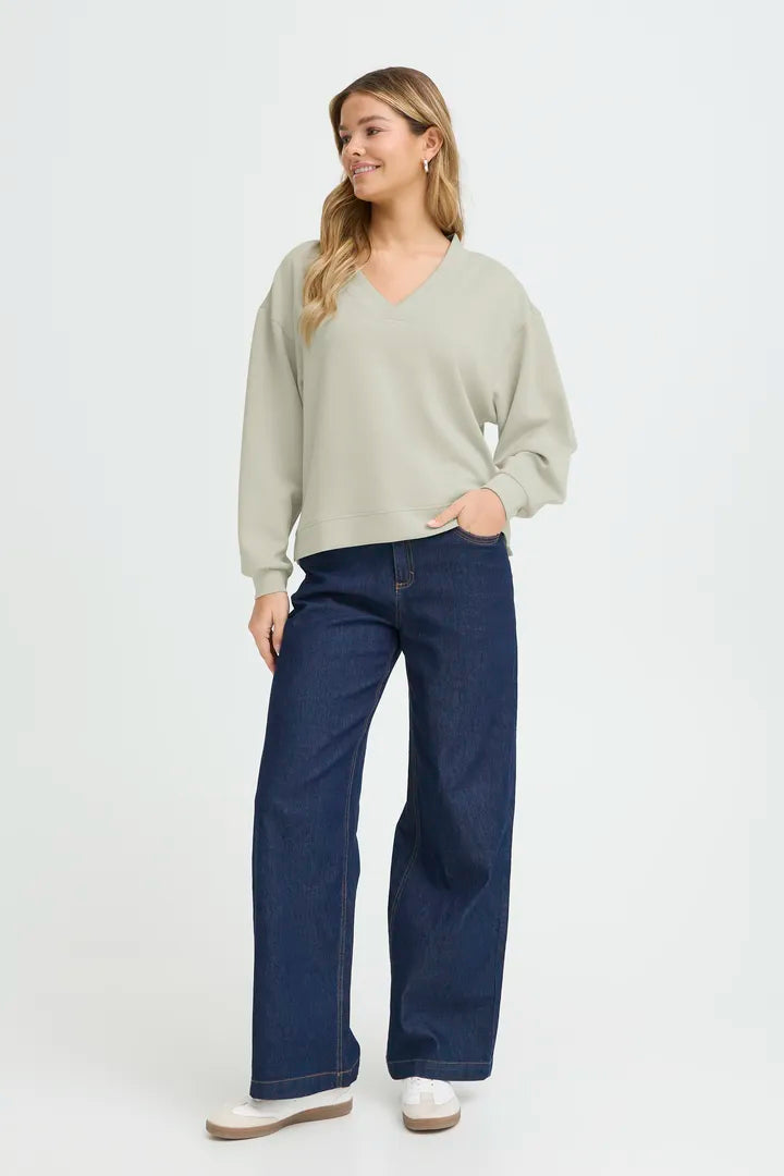 Aurora Sweatshirt, Desert Sage