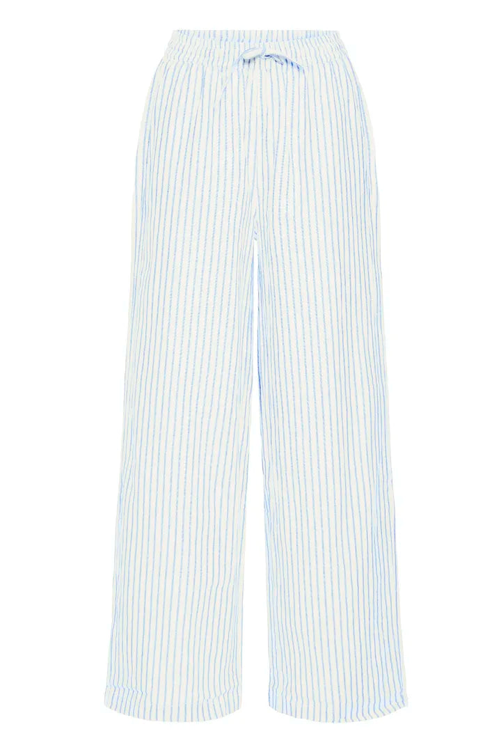 Bonnie Trouser, Cashmere Blue Stripe