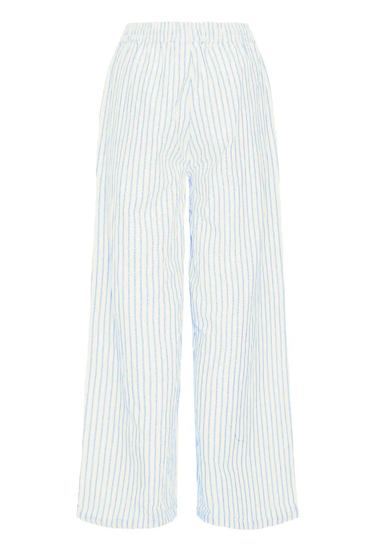 Bonnie Trouser, Cashmere Blue Stripe