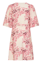 Dara Dress, Pink and Red print