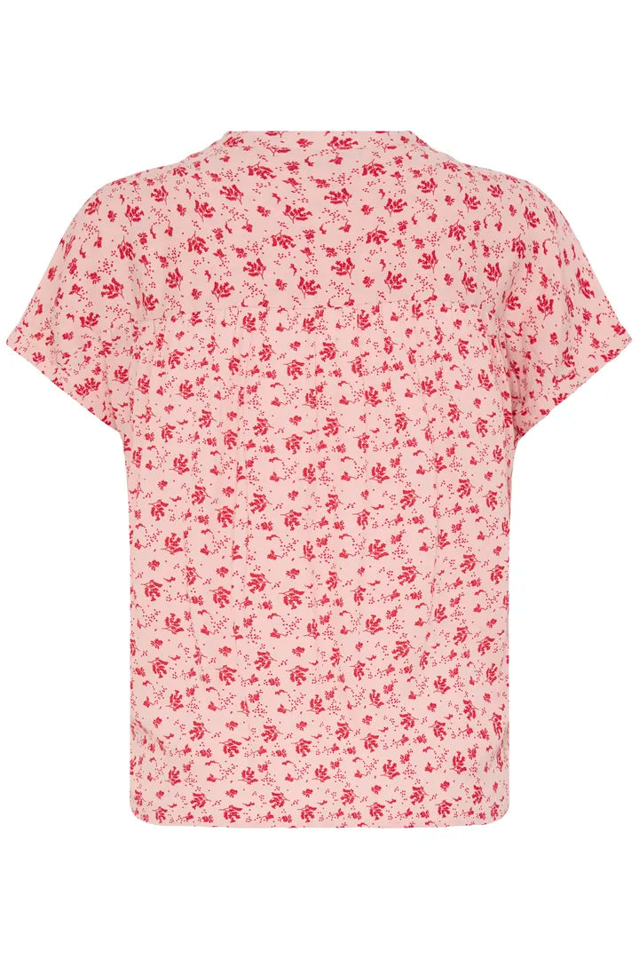 Easy Blouse, Dot Branch Pink