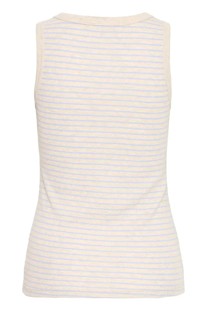Hozana Sleeveless Top, Hydrangea Stripe