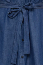 Larissa Dress, Mid Blue Denim