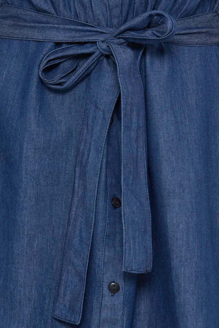 Larissa Dress, Mid Blue Denim