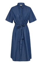 Larissa Dress, Mid Blue Denim