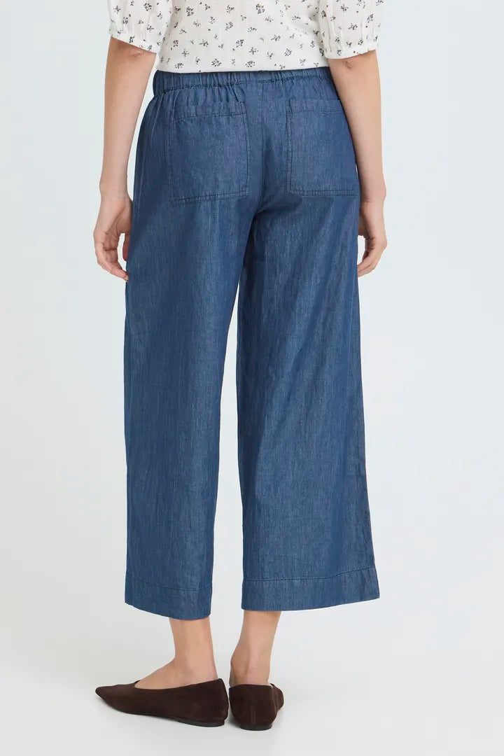 Larissa Trouser, Medium Blue Denim