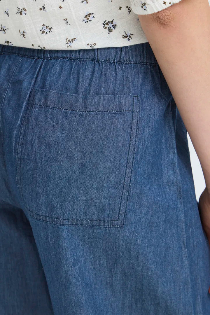 Larissa Trouser, Medium Blue Denim