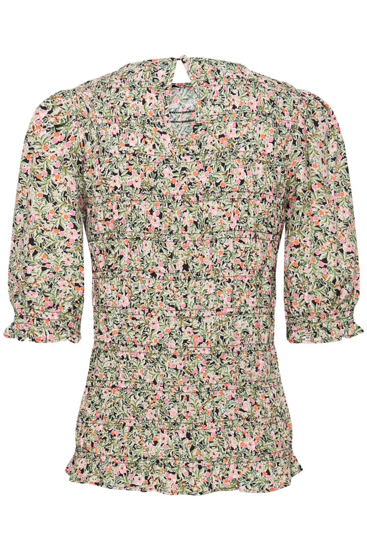 Malu Blouse, Camellia Rose Mix