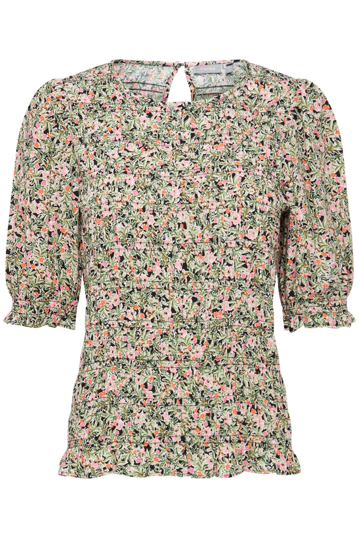 Malu Blouse, Camellia Rose Mix