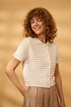 Perri Cardigan, Whisper White