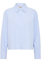 Rina Shirt, Heather Blue Stripe
