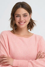 Romina Pullover, Pale Mauve Melange