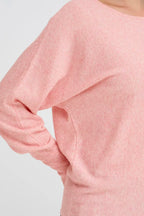 Romina Pullover, Pale Mauve Melange