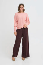 Romina Pullover, Pale Mauve Melange