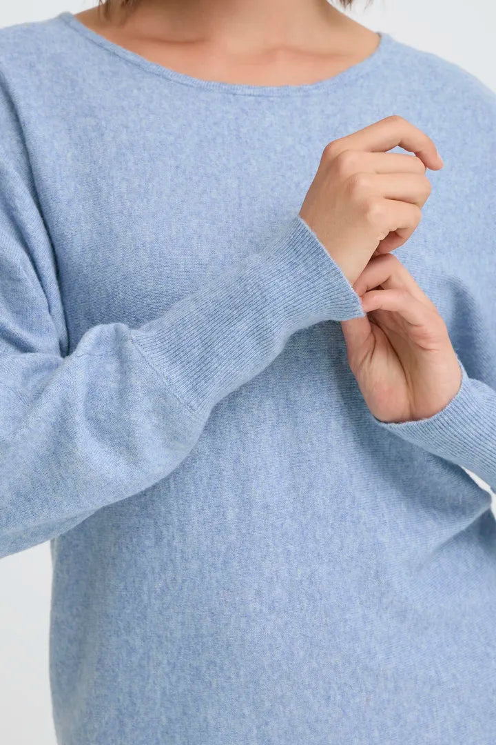 Romina Pullover, Rain-Washed Melange