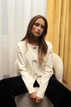 Sally Cardigan, Whisper White