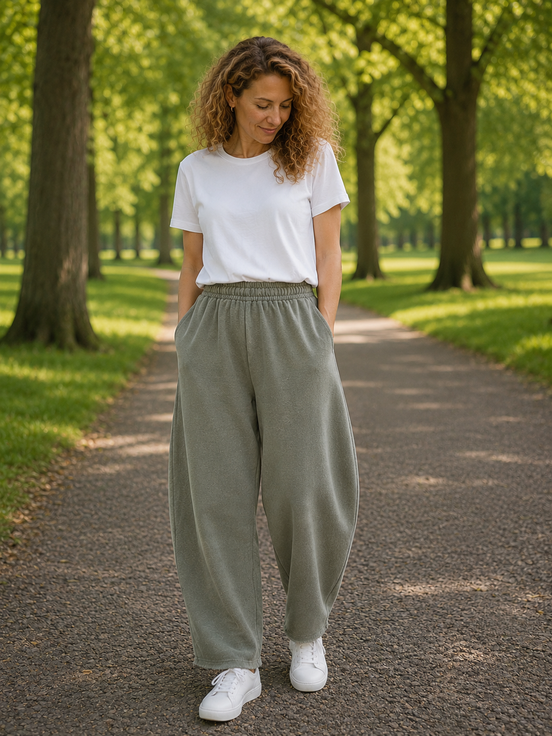 Serafina Jogger, Smoky Olive