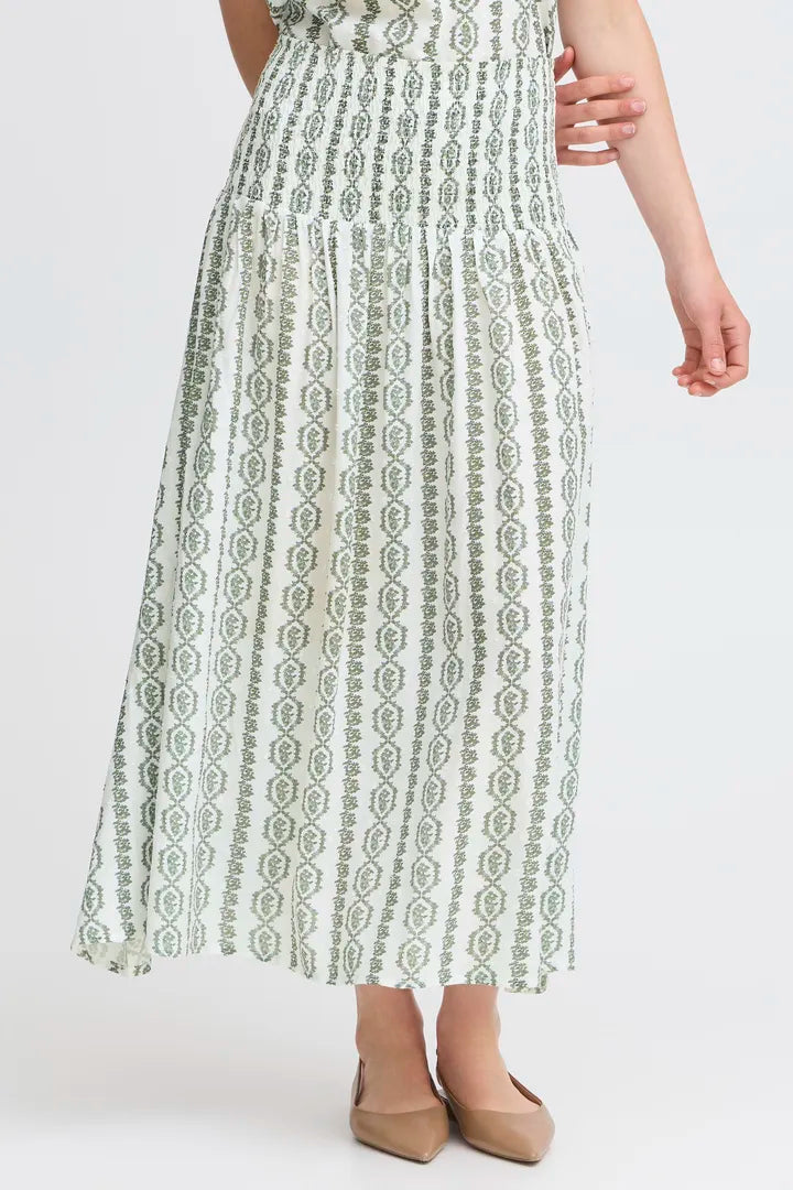 Sophia Skirt, Green Art