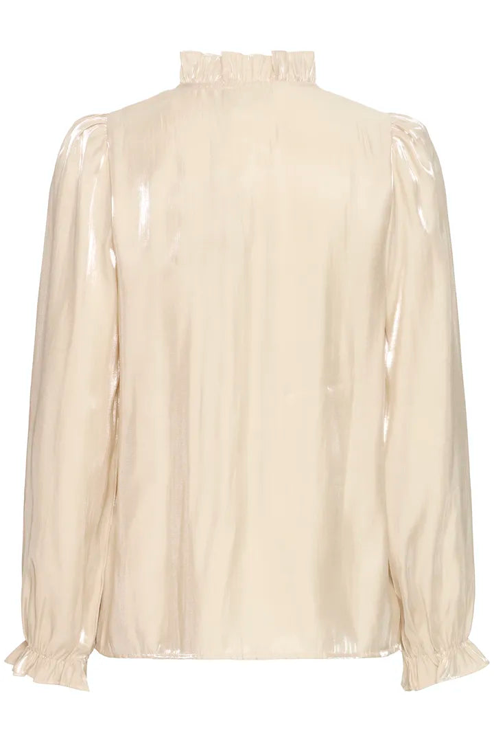 Yolanda Blouse, Oyster Grey