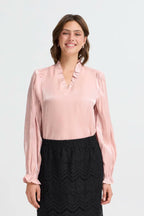Yolanda Blouse, Pale Mauve