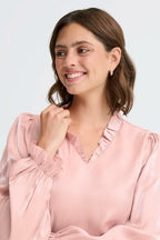 Yolanda Blouse, Pale Mauve