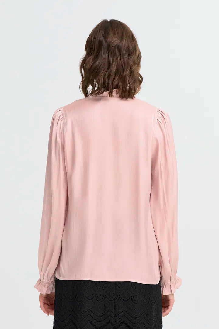 Yolanda Blouse, Pale Mauve