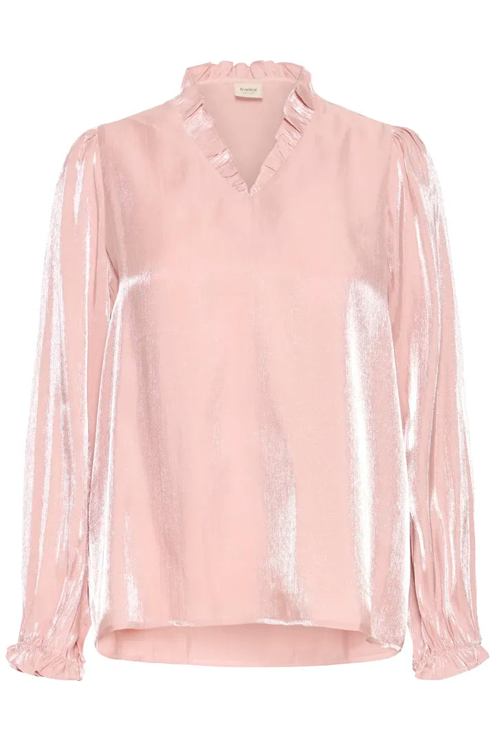 Yolanda Blouse, Pale Mauve