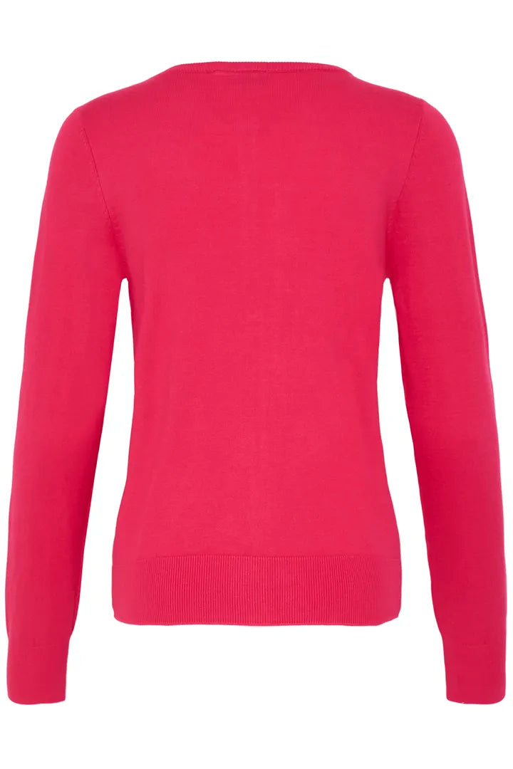 Zubasic Cardigan, Virtual Pink