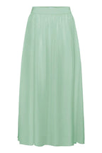 Coral Maxi Skirt, Pastel Green
