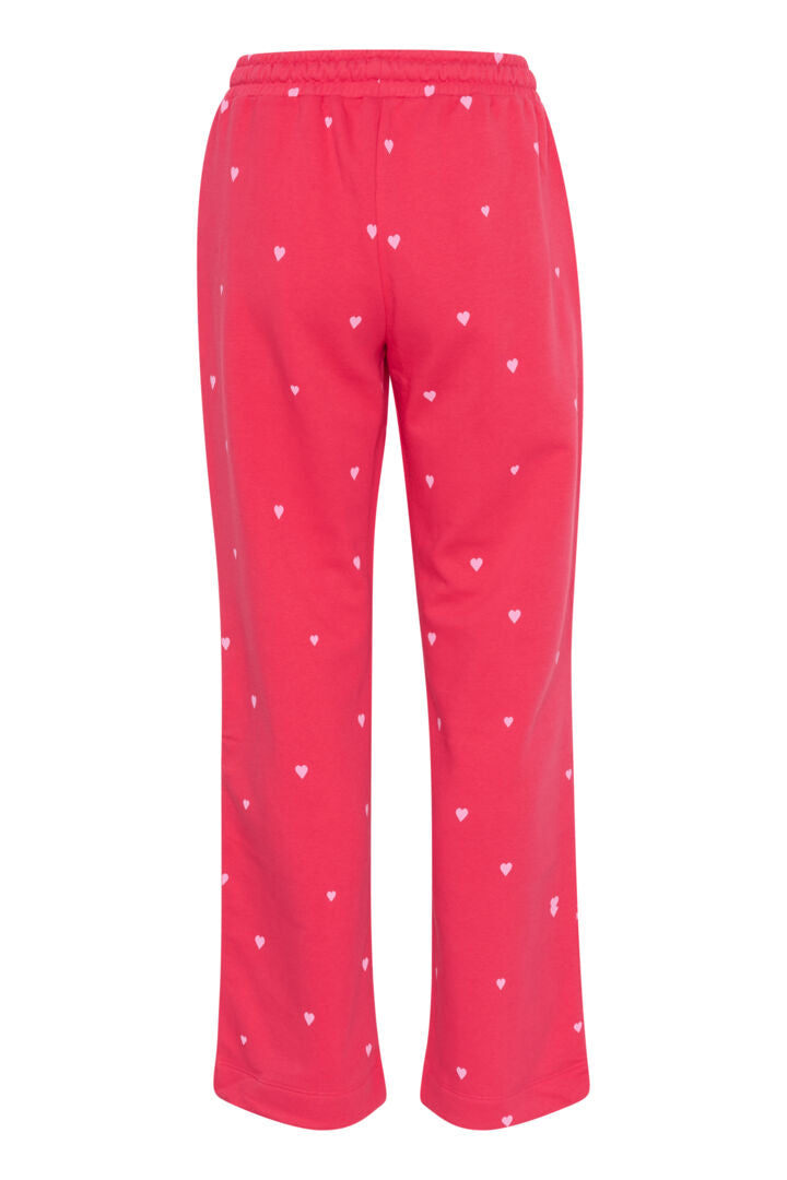 Dagna Sweat Pant, Viva Magenta Bonbon Hearts